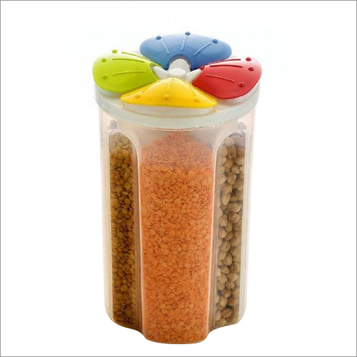 4 section Kitchen Storage Container