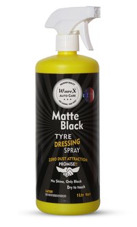 Wavex Matte Black Tyre Dressing Spray Polish