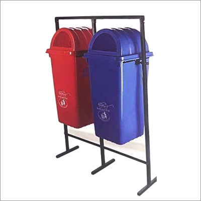 Plastic Double Stand Dustbin