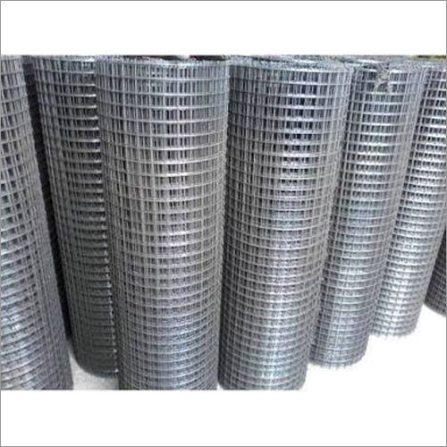 Silver Industrial Wire Weld Mesh