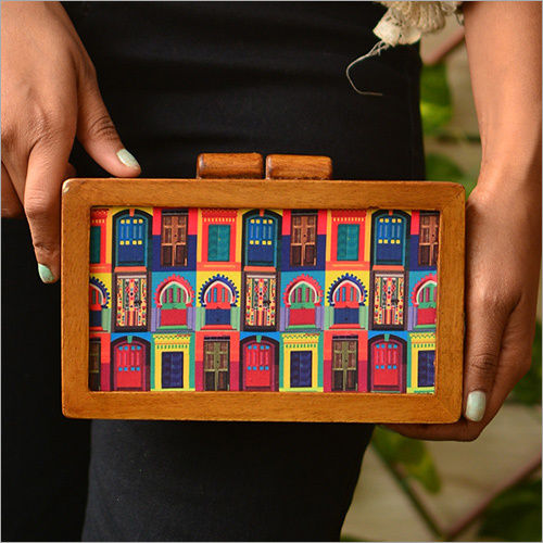 Wooden Clutch