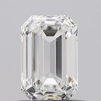 0.90 Carat VVS1 Clarity EMERALD Lab Grown Diamond