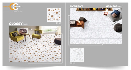 3D GVT Floor Tiles By OMKAR CERAMIC