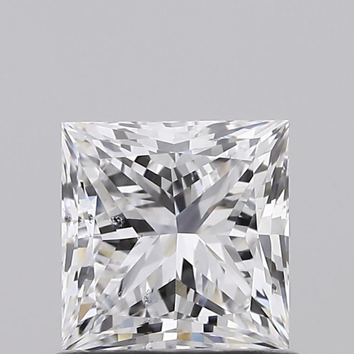 0.90 Carat SI1 Clarity PRINCESS Lab Grown Diamond