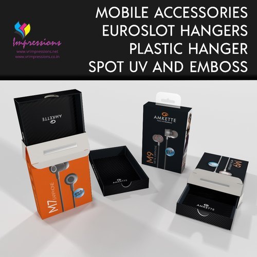 Earphone Packaging Boxes with inner Tray By IMPRESSIONS
