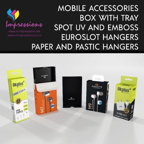 Earphone Packaging Boxes with inner Tray