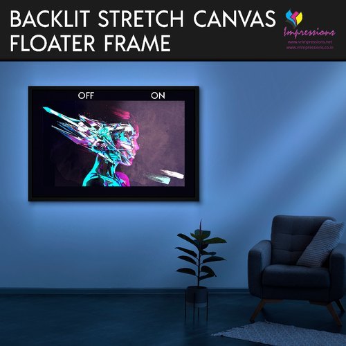 Backlit Wooden Stretch Frame Canvas Prints with LED Light Box By IMPRESSIONS