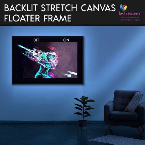 Backlit Wooden Stretch Frame Canvas Prints With Led Light Box