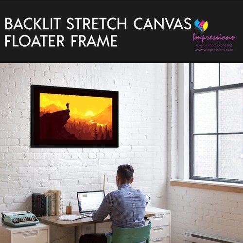 Backlit Wooden Stretch Frame Canvas Prints with LED Light Box