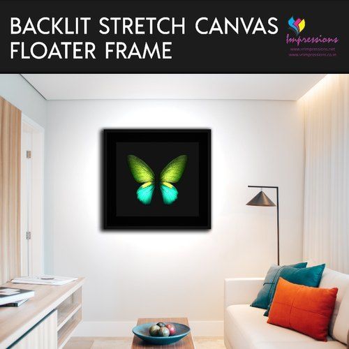 Backlit Wooden Stretch Frame Canvas Prints with LED Light Box