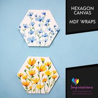 Canvas Prints With Hexagon Frames