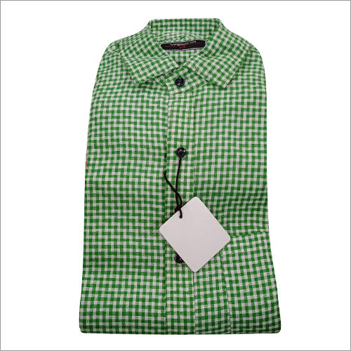 Spring Mens Zig Zag Printed Shirt