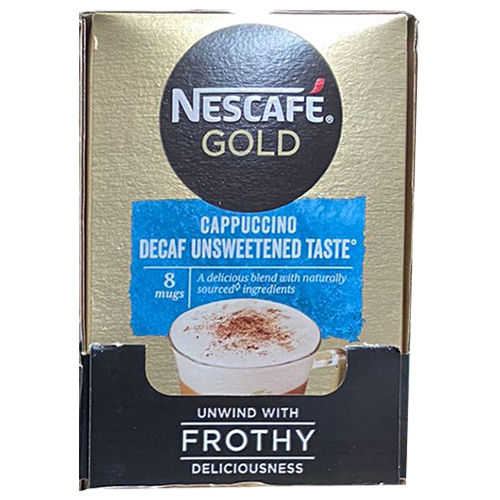 Cappuccino Decaf Unsweetened Taste