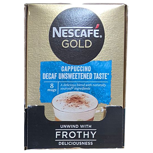Cappuccino Decaf Unsweetened Taste