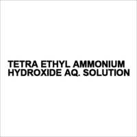 Tetra Ethyl Ammonium Hydroxide Aq. Solution
