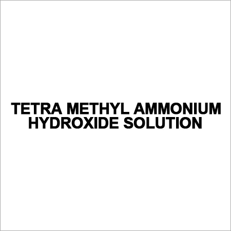 TETRA METHYL AMMONIUM HYDROXIDE SOLUTION
