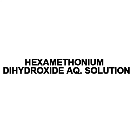 HEXAMETHONIUM DIHYDROXIDE AQ. SOLUTION