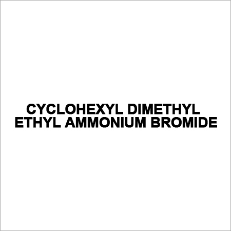 CYCLOHEXYL DIMETHYL ETHYL AMMONIUM BROMIDE