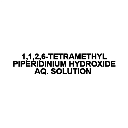 1 1 2 6-tetramethyl Piperidinium Hydroxide Aq. Solution