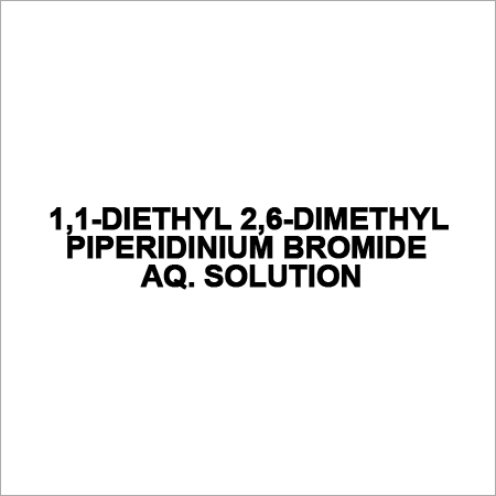 1 1-DIETHYL 2 6-DIMETHYL PIPERIDINIUM BROMIDE AQ. SOLUTION