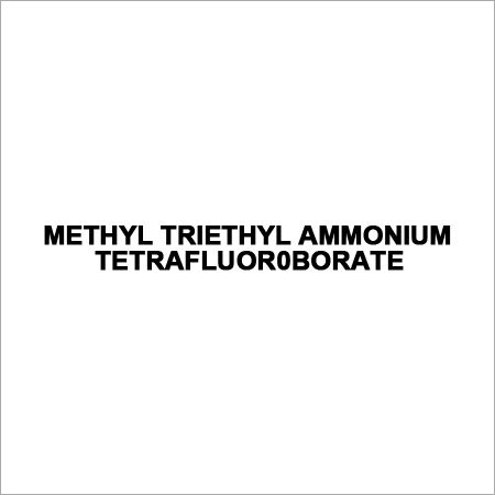 Methyl Triethyl Ammonium Tetrafluoroborate