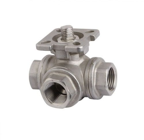 3 Way Stainless Steel Ball Valve