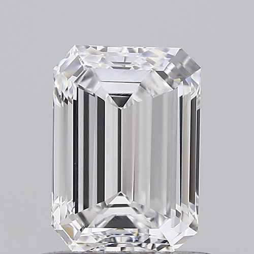 0.89 Carat VVS2 Clarity EMERALD Lab Grown Diamond