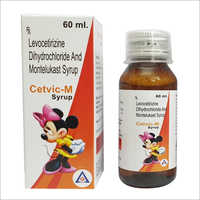 60 ml Levocetirizine Dihydrochloride and Montelukast Syrup