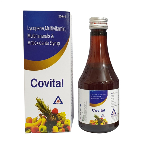 200 ml Lycopene Multivitamin Multiminerals and Antioxidants Syrup