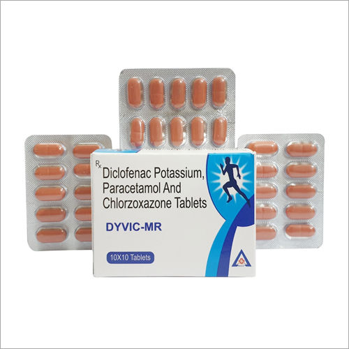 Diclofenac Potassium Paracetamol And Chlorzoxazone Tablets General Medicines