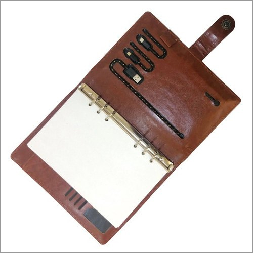 5000 Mah Diary Power Bank Body Material: Leather