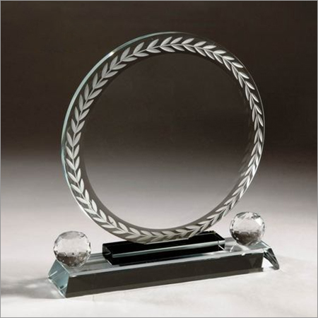 Crystal Award Trophy