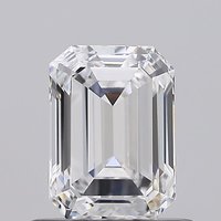 0.86 Carat VVS1 Clarity EMERALD Lab Grown Diamond