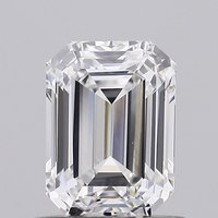 0.86 Carat VS1 Clarity EMERALD Lab Grown Diamond