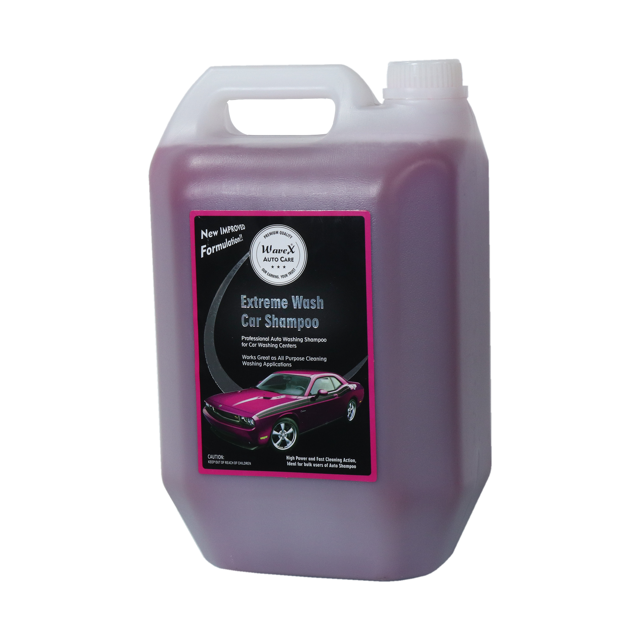 Wavex Car Shampoo Extreme Wash 5 Ltr