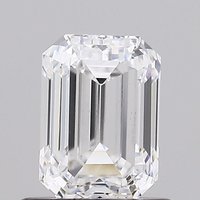 0.84 Carat VS1 Clarity EMERALD Lab Grown Diamond