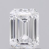 0.83 Carat VVS2 Clarity EMERALD Lab Grown Diamond