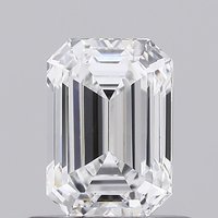 0.83 Carat VS1 Clarity EMERALD Lab Grown Diamond