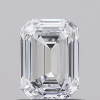 0.83 Carat VS1 Clarity EMERALD Lab Grown Diamond