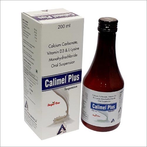 200ml Calcium And L-Lysine Monohydrochloride Oral Suspension