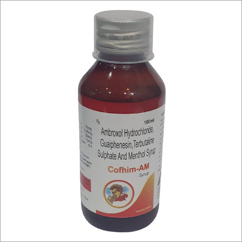 100Ml Ambroxol Hydrochloride Guaiphenesin Terb And Menthol Syruputaline Sulphate General Medicines