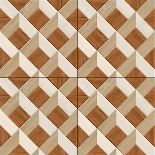 Non-Slip 600X600Mm 3D Series Matt Tiles