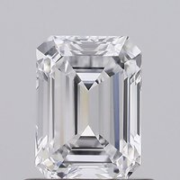 0.81 Carat VS1 Clarity EMERALD Lab Grown Diamond