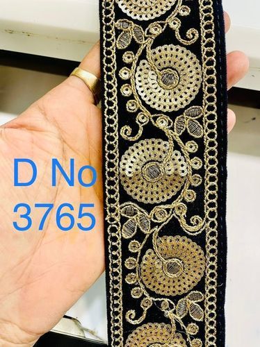 White Designer Cotton Lace at Best Price in Surat