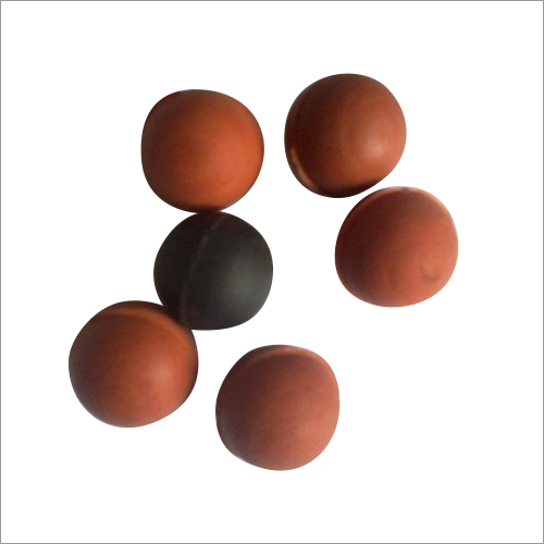 Food Grade Rubber Balls - Color: Red