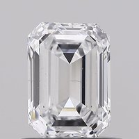 0.75 Carat VS2 Clarity EMERALD Lab Grown Diamond