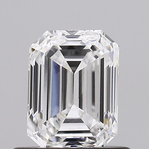 0.74 Carat VVS2 Clarity EMERALD Lab Grown Diamond