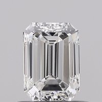 0.73 Carat VVS2 Clarity EMERALD Lab Grown Diamond