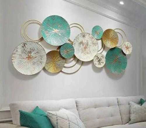 White and Blue Circles Strokes