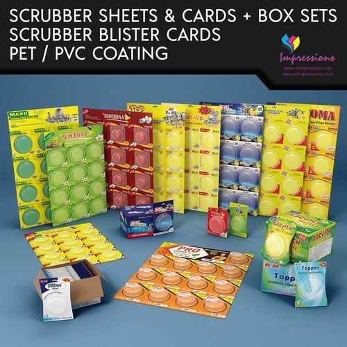 Scrubber Blister Packaging